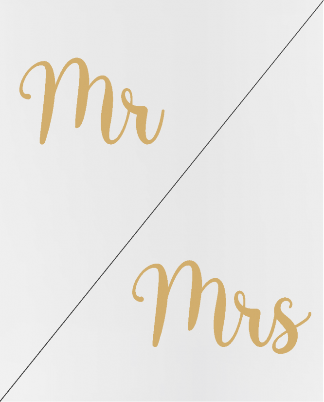 Puodeliai  Mr Mrs
